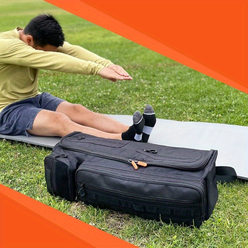 Tactical Inspired Yoga Bag With Expandable Compartments