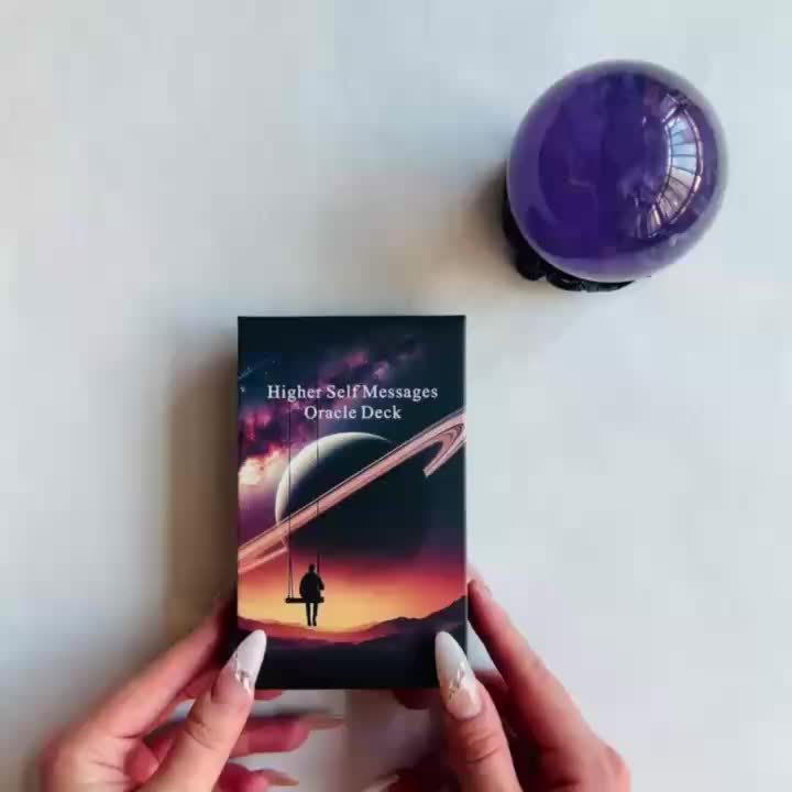 TZXAMSEZ Higher Self Messages Oracle Cards Deck Spirit