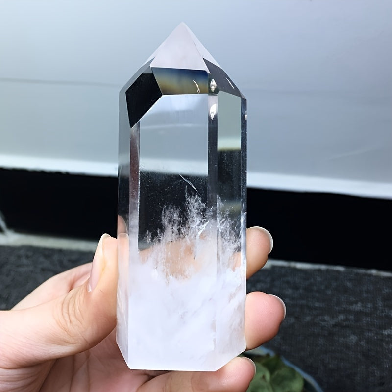 Blossom Radiate Clear Quartz Wands For Crystal Grids