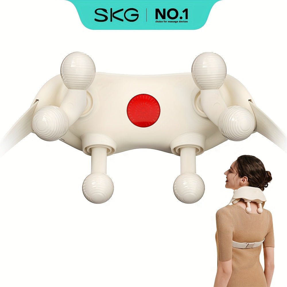 SKG Neck Massager Deep Tissue 6D Cordless Shiatsu With Heat