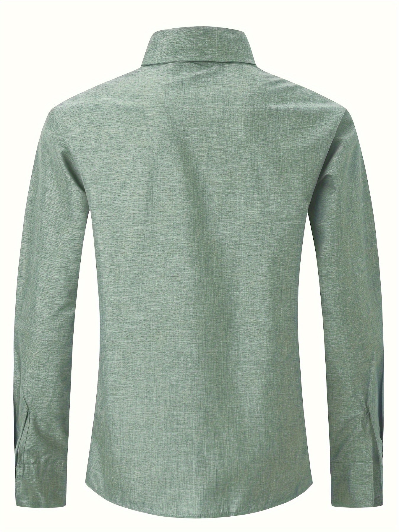SCACTOCollar Linen-Blend Long Sleeve Shirt For Summer