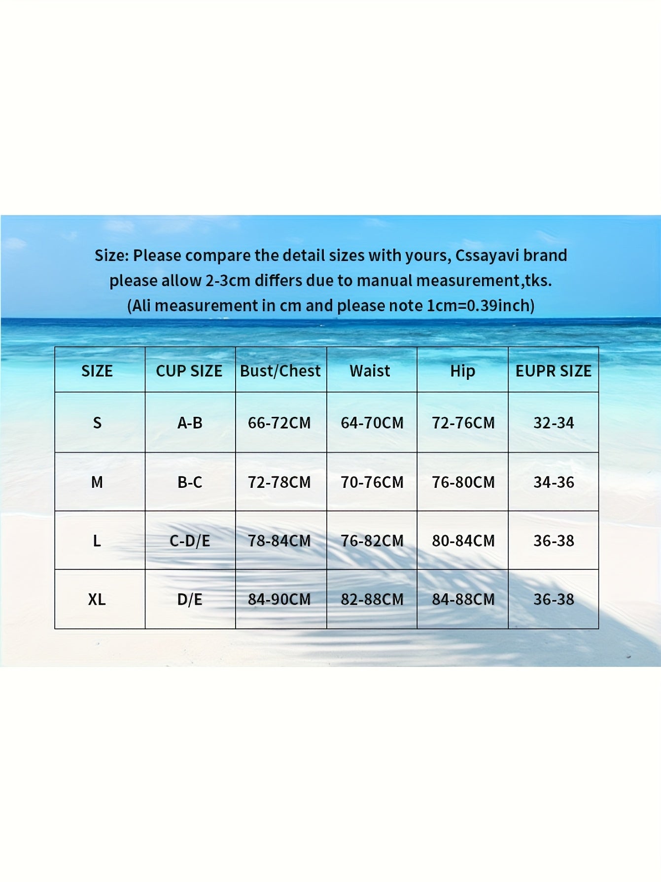 Three Piece Swimsuit European American Bikini Strapless