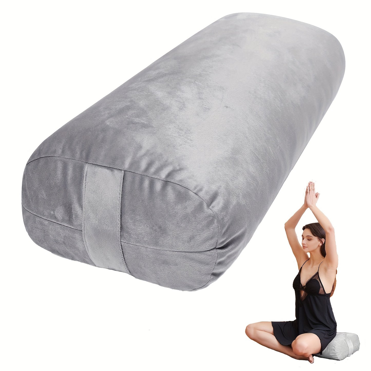 Blossom and Radiate TOKSAY Yoga Bolster Pillow Restorative