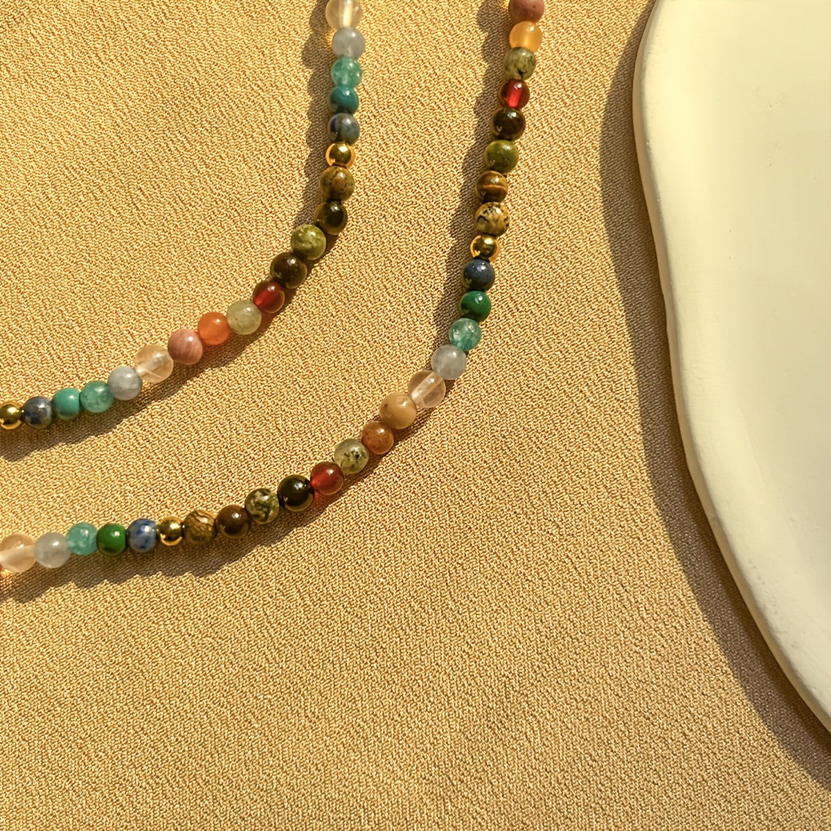 Blossom and Radiate TOEE ZUBY Bohemian Rose Quartz Necklace