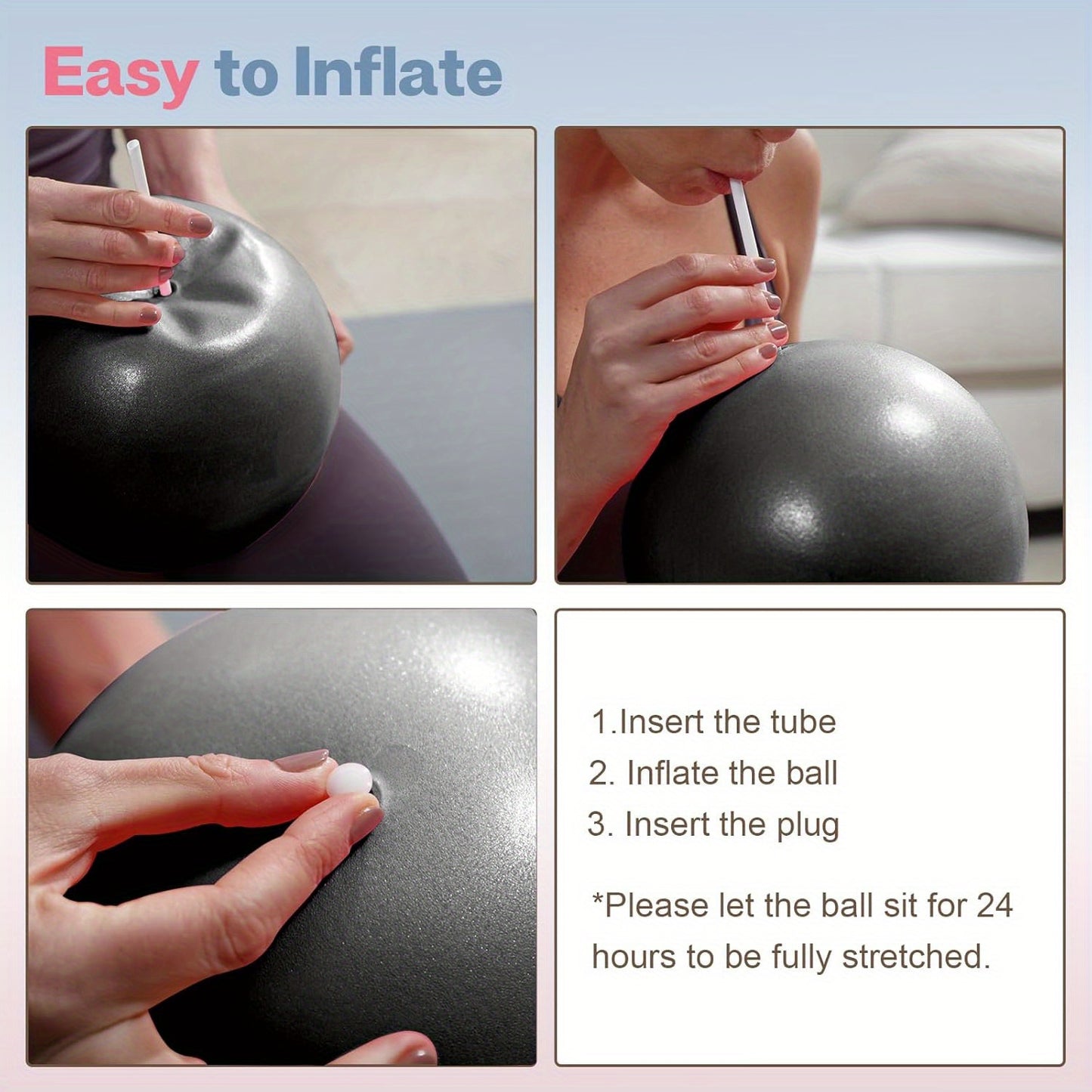 PUMPMUSCLE Pilates Essentials Kit For Women Ring And Bands