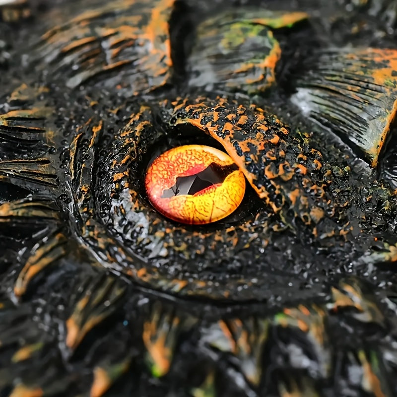 Blossom And Radiate Dragon Eye Embossed Notebook Journal