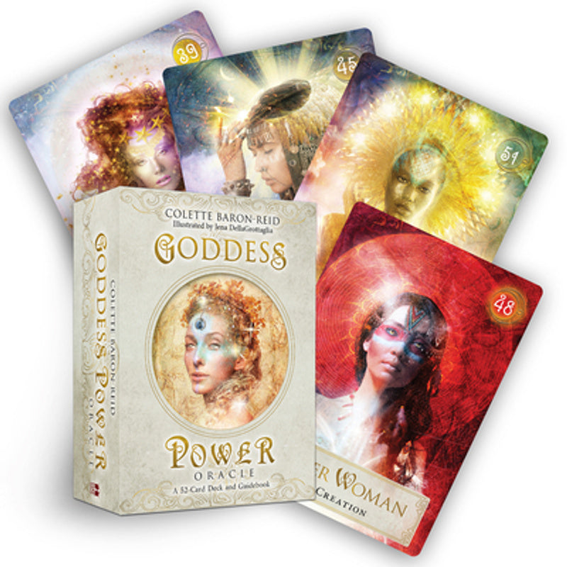 Hay House Goddess Power Oracle: 52-Card Deck And Guidebook