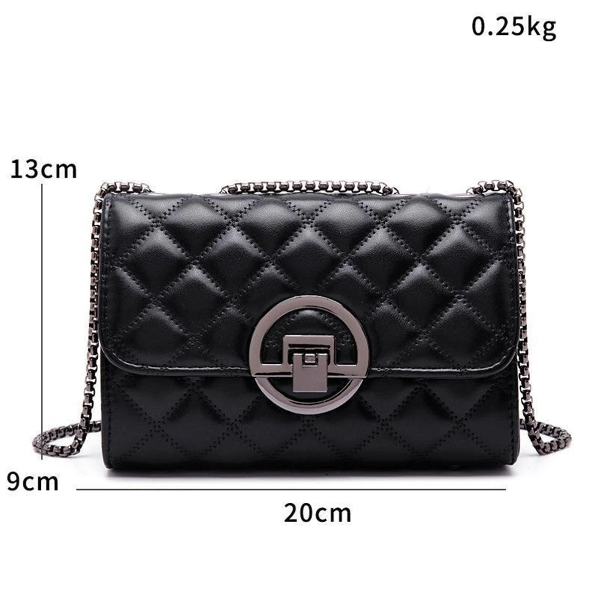 Hebei Quilted Crossbody Bag for Women Stylish Everyday