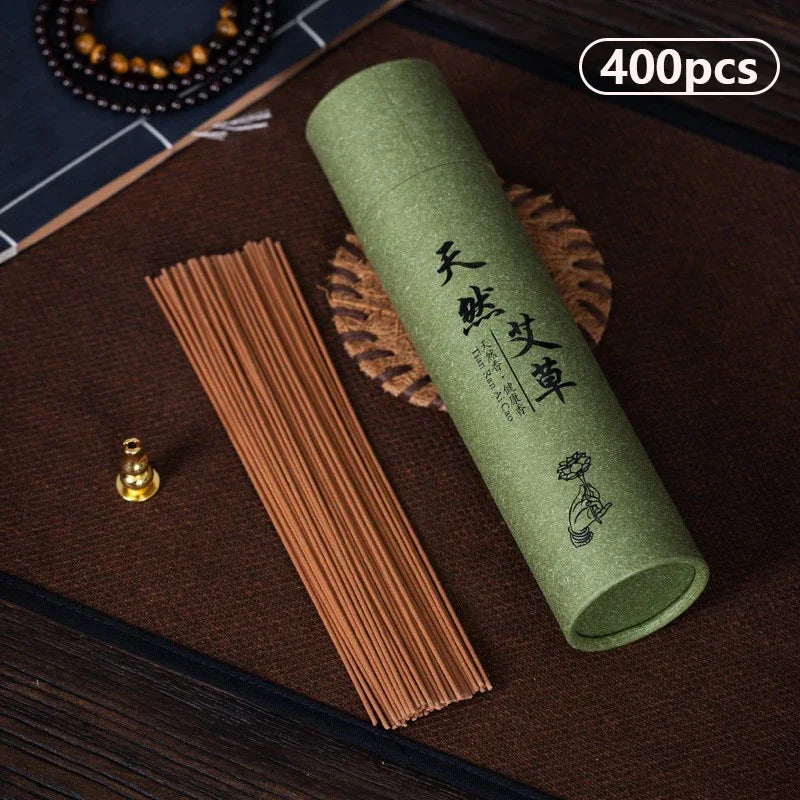 Natural Sandalwood Incense Sticks Gift Box 400 Pcs For Ceremony