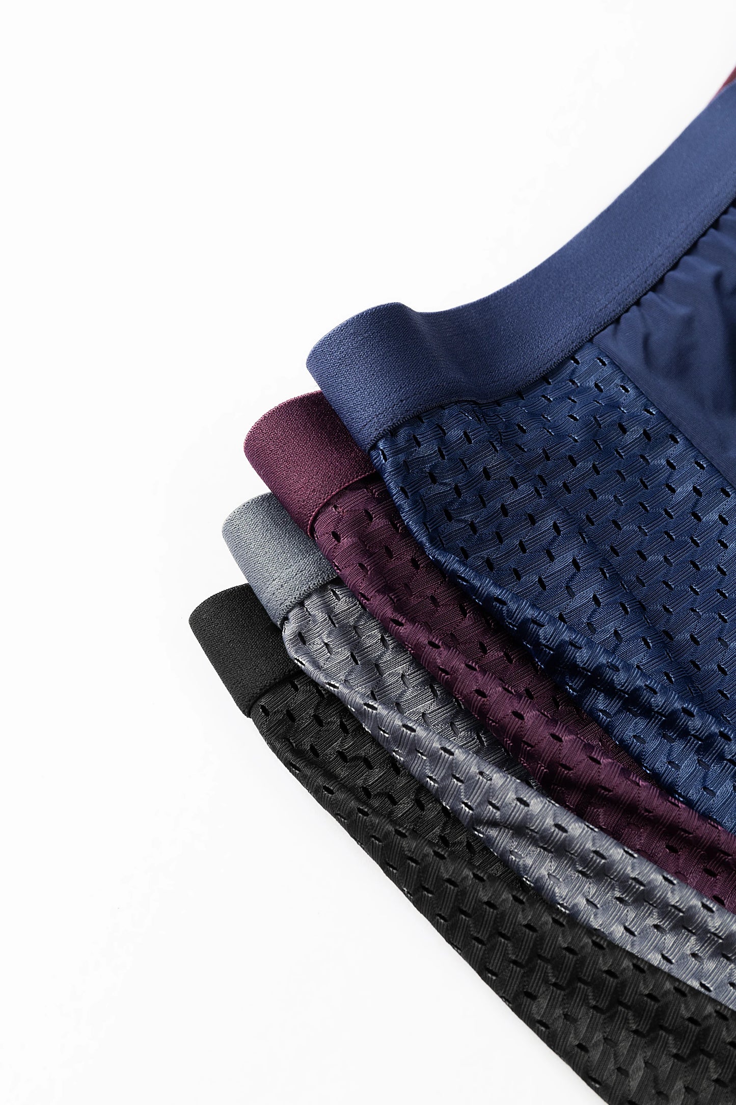 Briefs and Boxers Ice Silk Mesh Boxer Shorts For Men