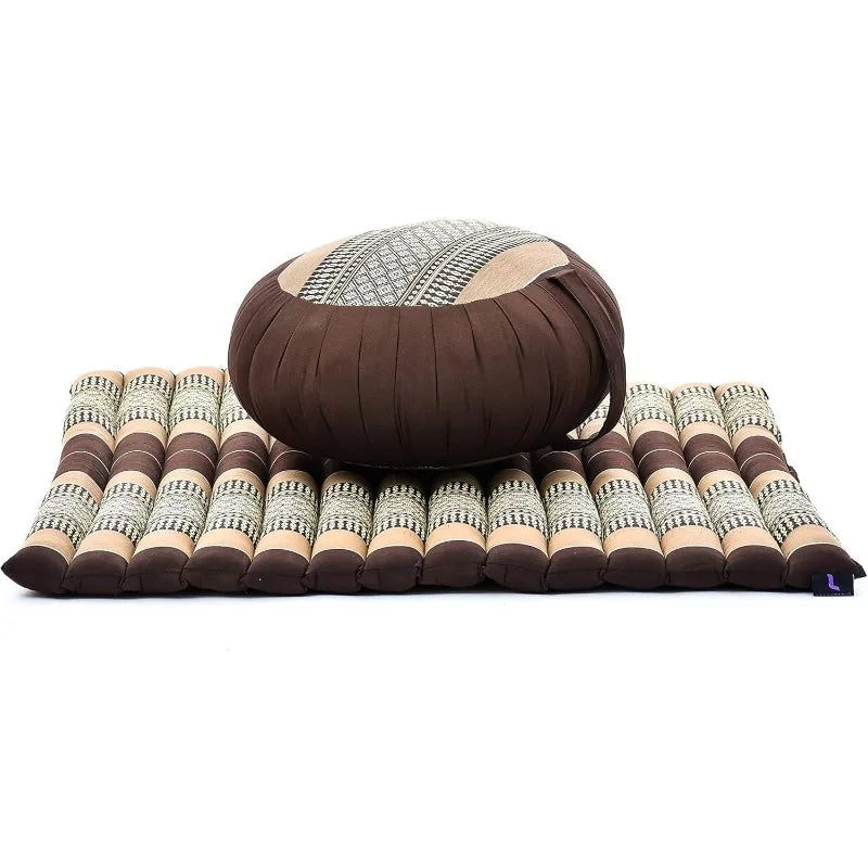 Leewadee Meditation Set Zafu Cushion For Floor Sitting