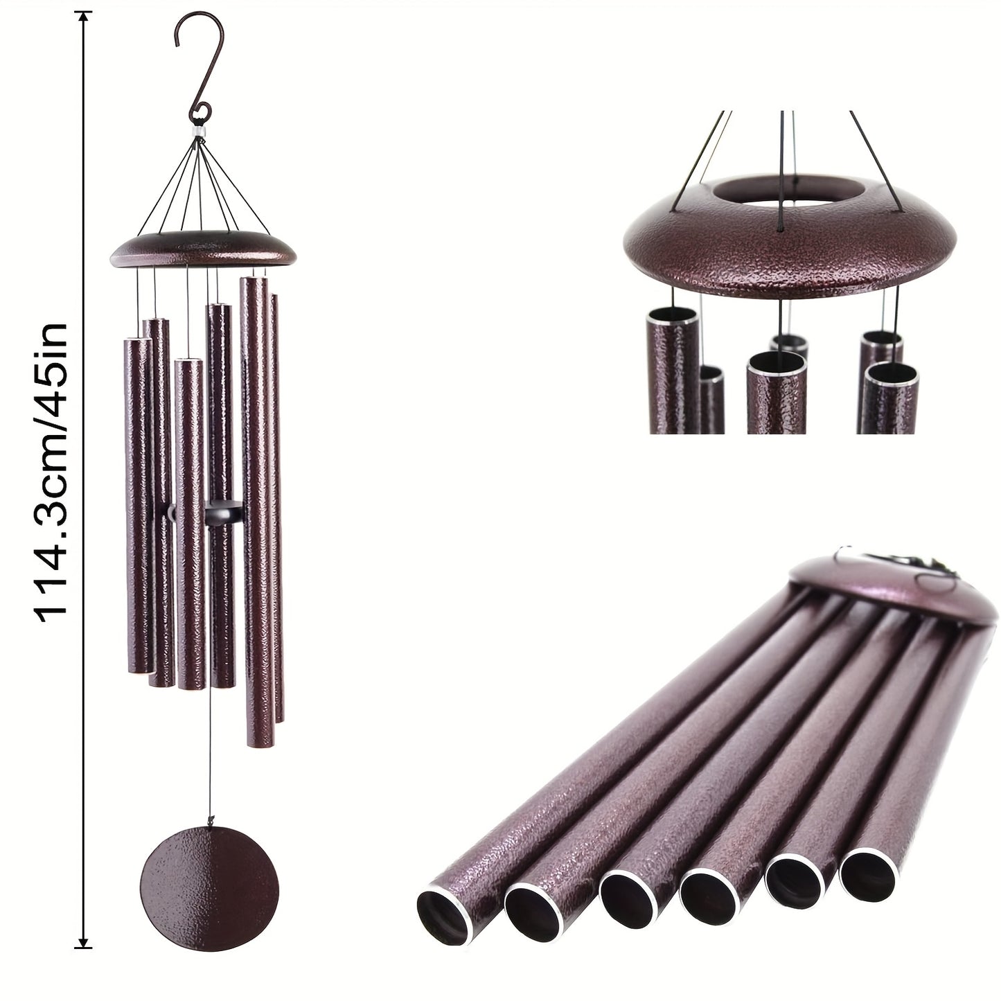 Memorial Deep Tone Wind Chimes For Outdoor Garden Decor