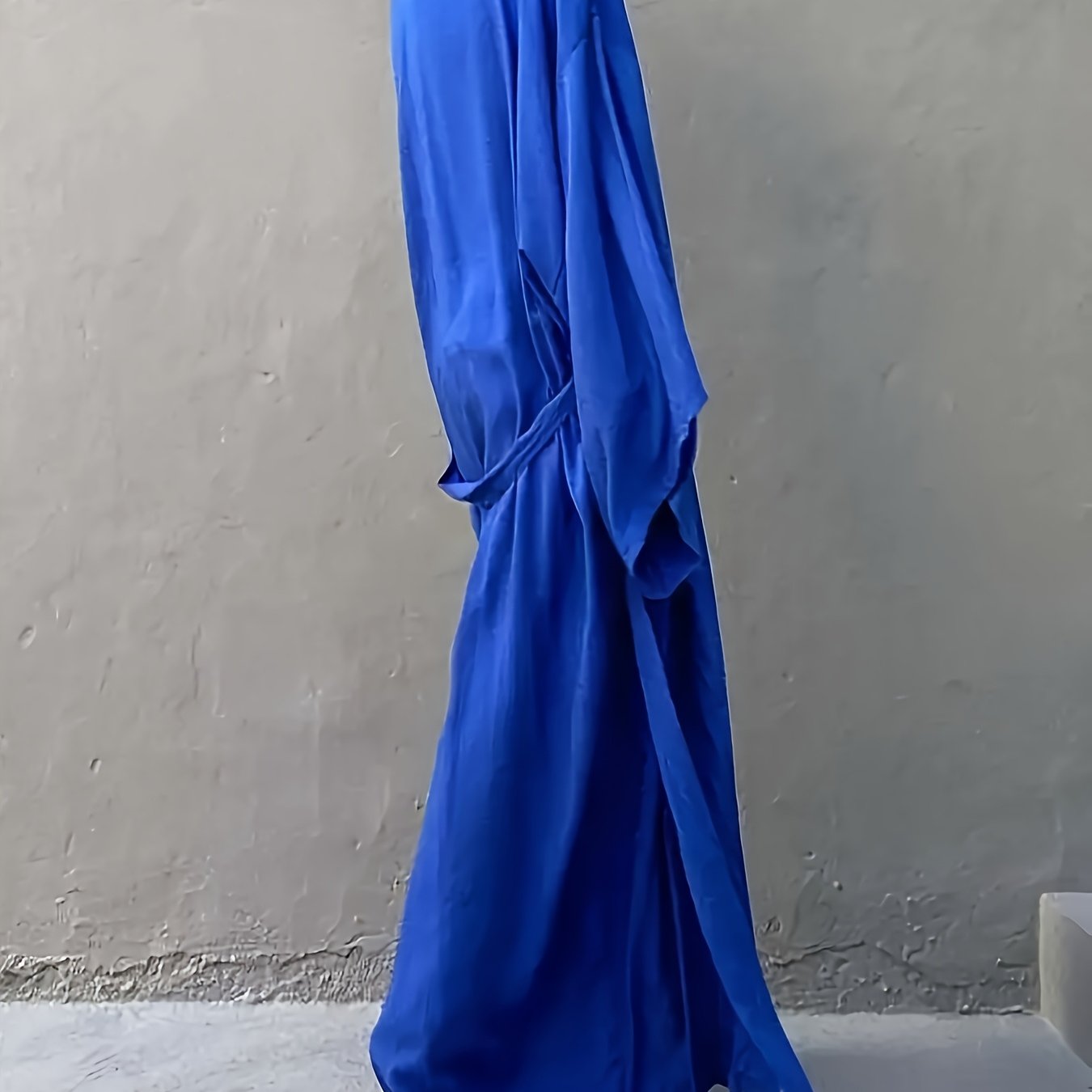 Boho Kimono Beach Coverup Robe With Belt For Casual Wear