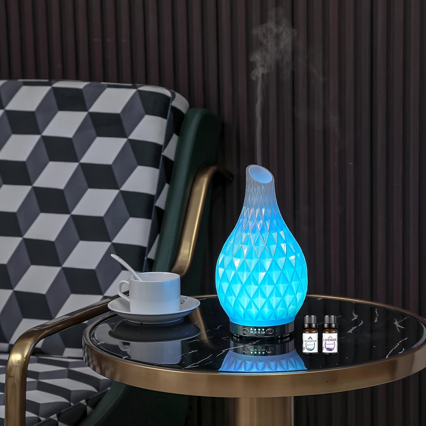 Blossom And Radiate Glass Essential Oil Diffuser Silent