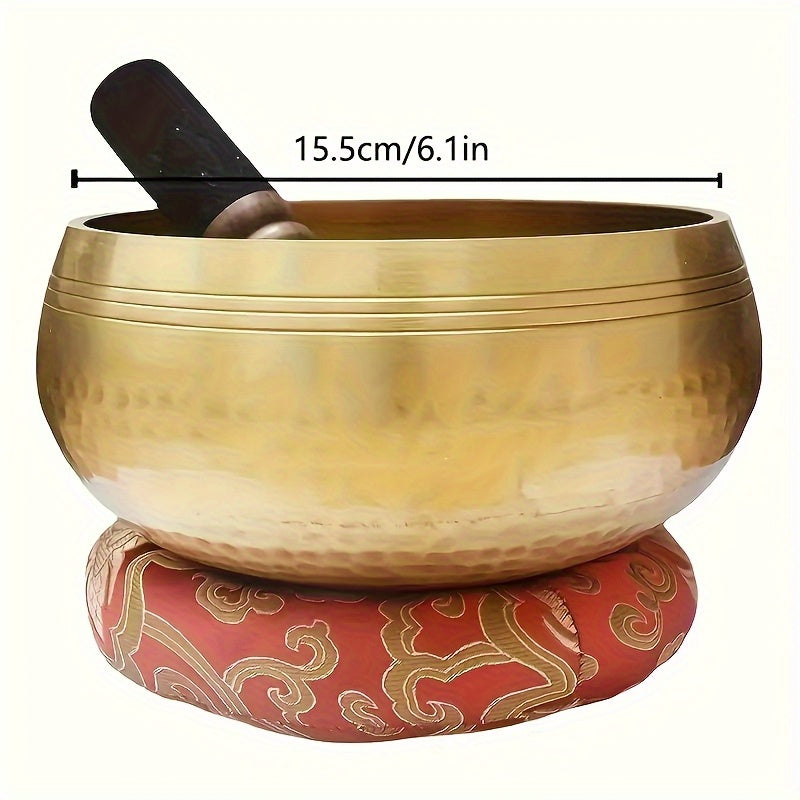 Singing Bowl Handcrafted Meditation Set Yoga Relaxation
