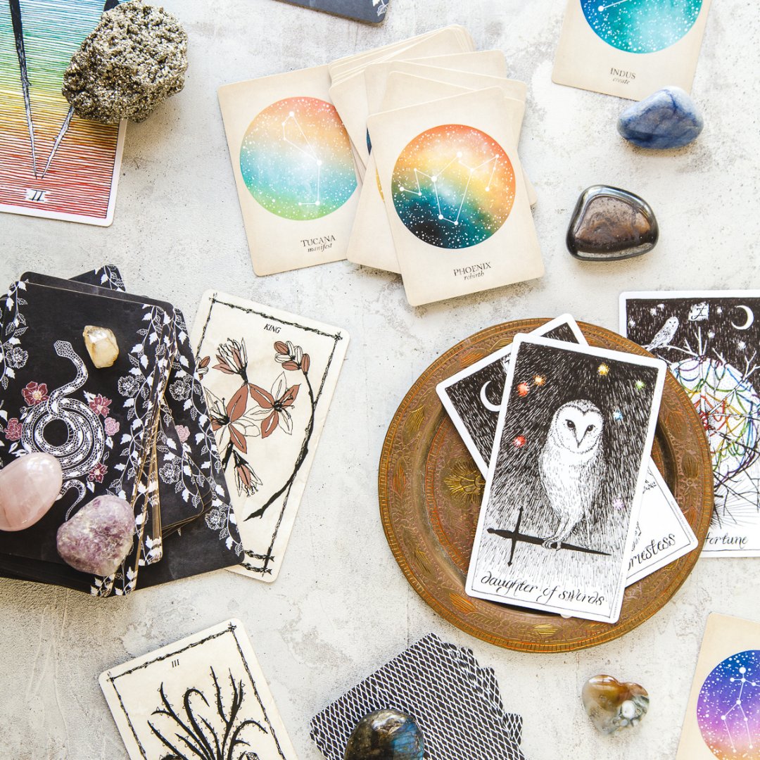 Oracle Cards & Mystical Journals