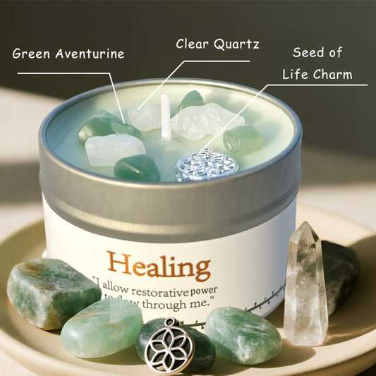 Blossom and Radiate Law of Attraction Manifestation Candle