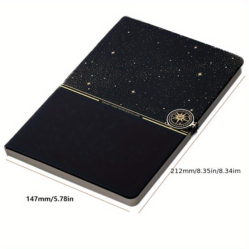 Starry Sky Notebook Set With Signature Pen And USB Drive