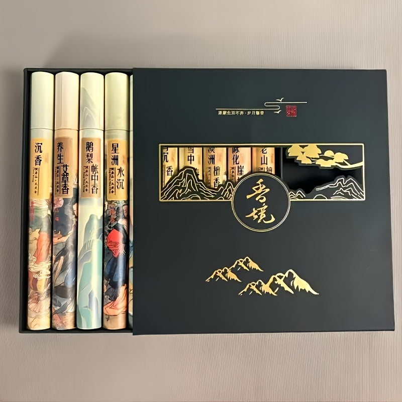 Blossom And Radiate Incense Gift Set With Sandalwood Aroma