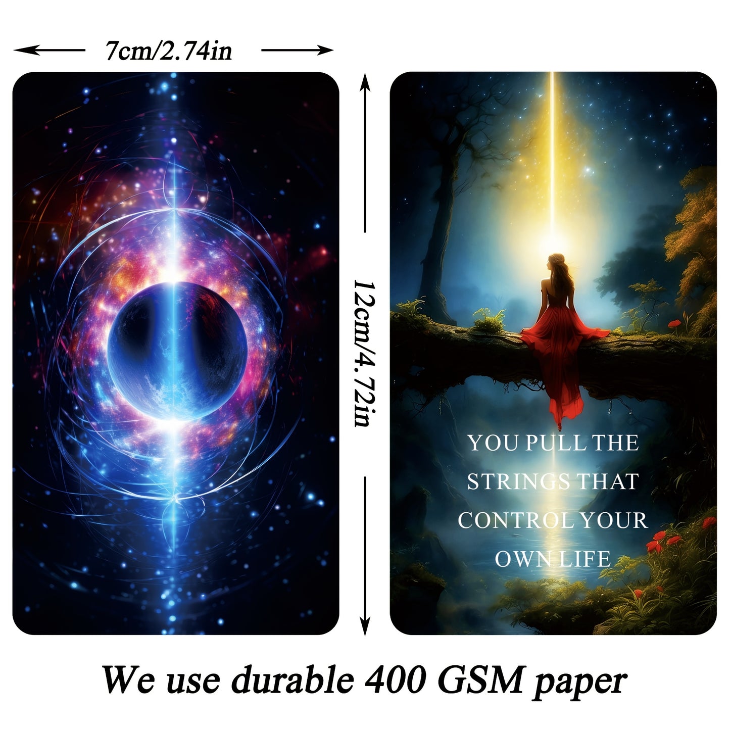TZXAMSEZ Higher Self Messages Oracle Cards Deck Spirit