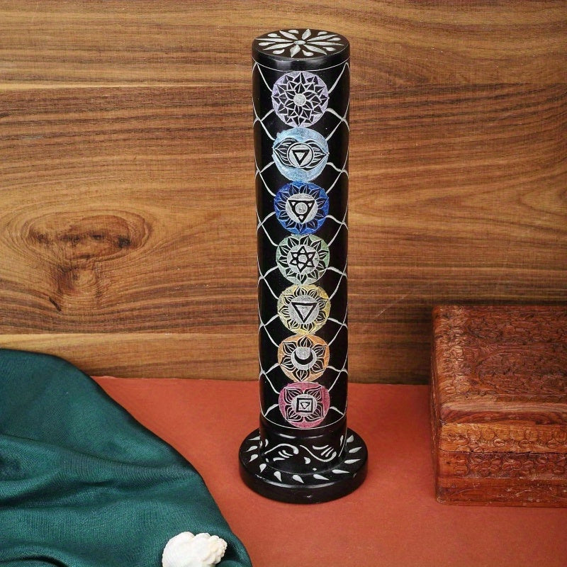 Innse Stick Tower Burner Sacred Mantras Tealight Holder