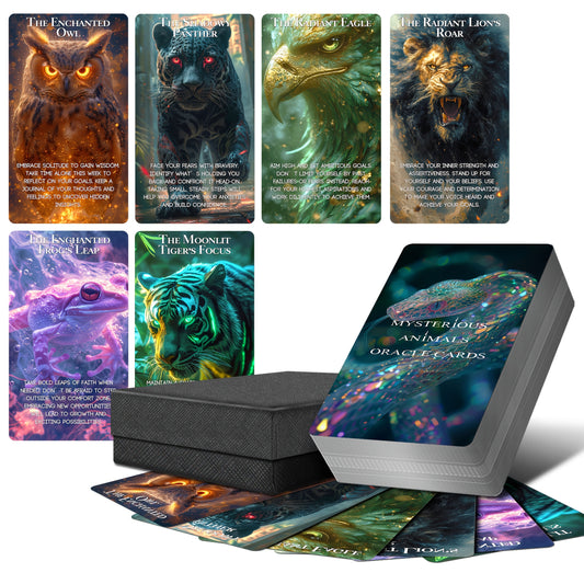 Blossom And Radiate Spirit Animals Oracle Cards Deck