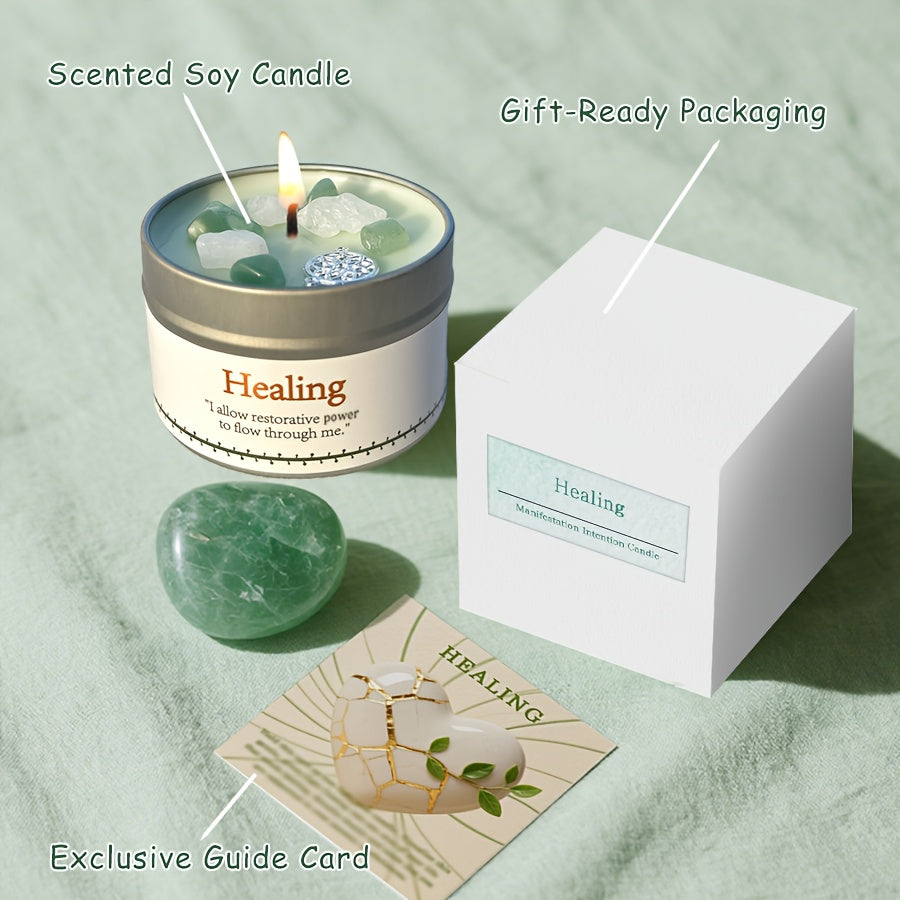Blossom and Radiate Law of Attraction Manifestation Candle