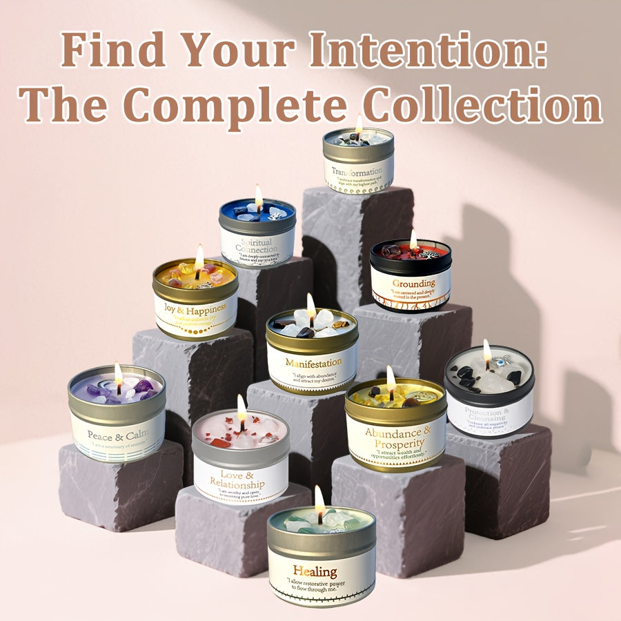 Blossom and Radiate Law of Attraction Manifestation Candle