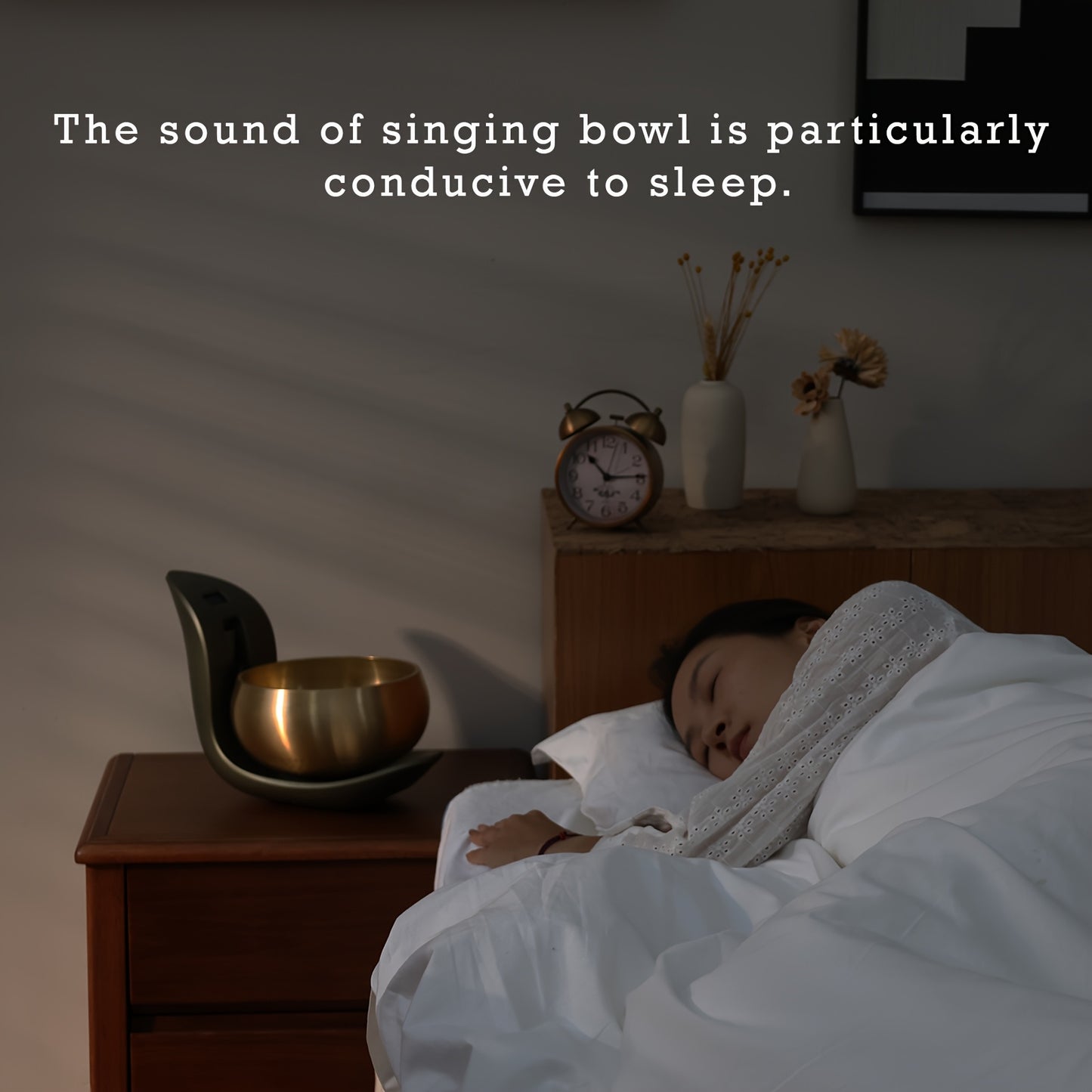 Automatic Tibetan Singing Bowl With Auto Activation