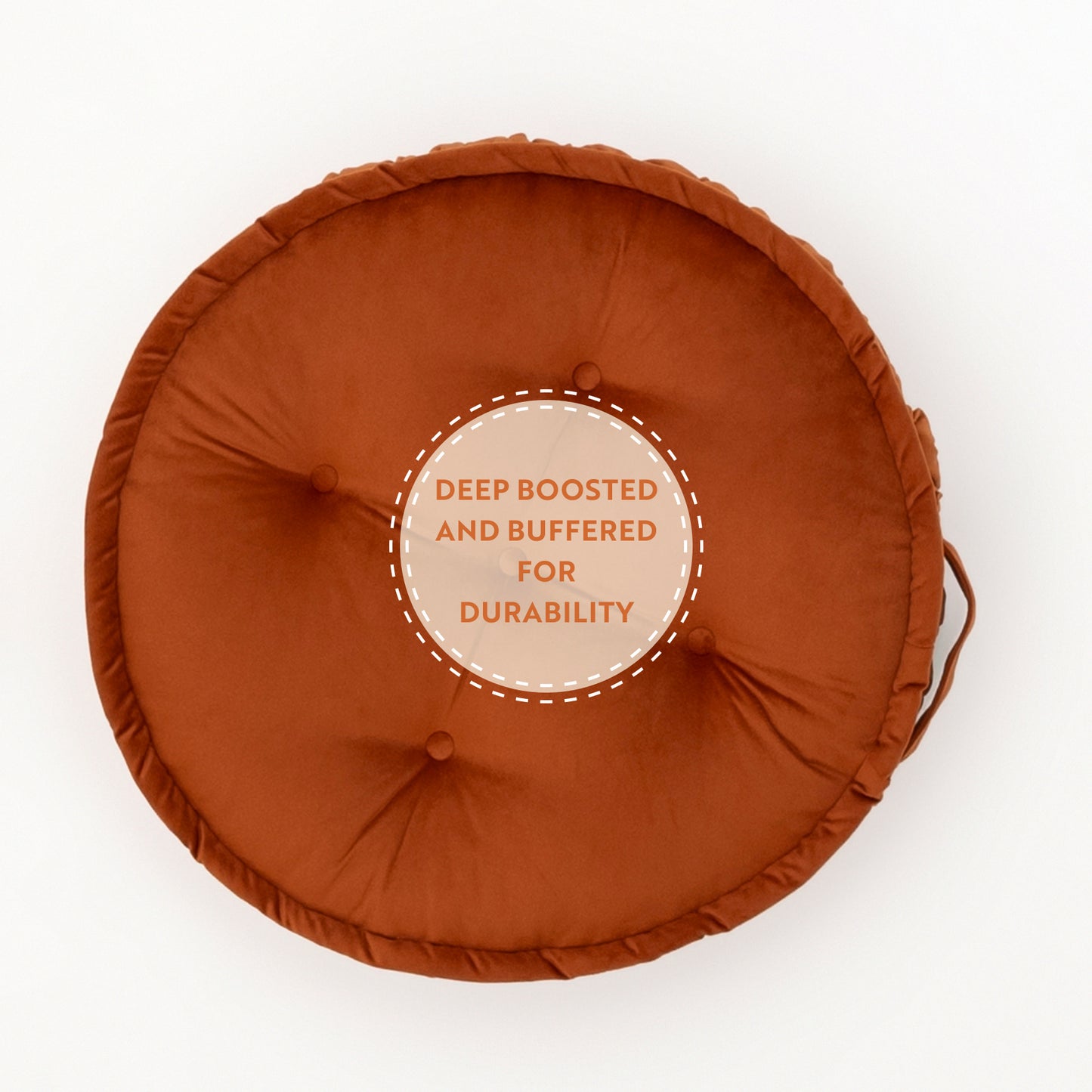 Dekorist Round Floor Cushions Soft Meditation Cushions