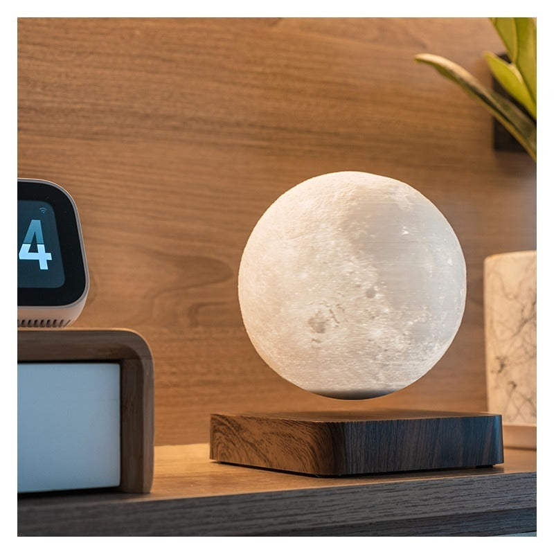 Blossom And Radiate Moon Lamp Magnetic Levitating Light