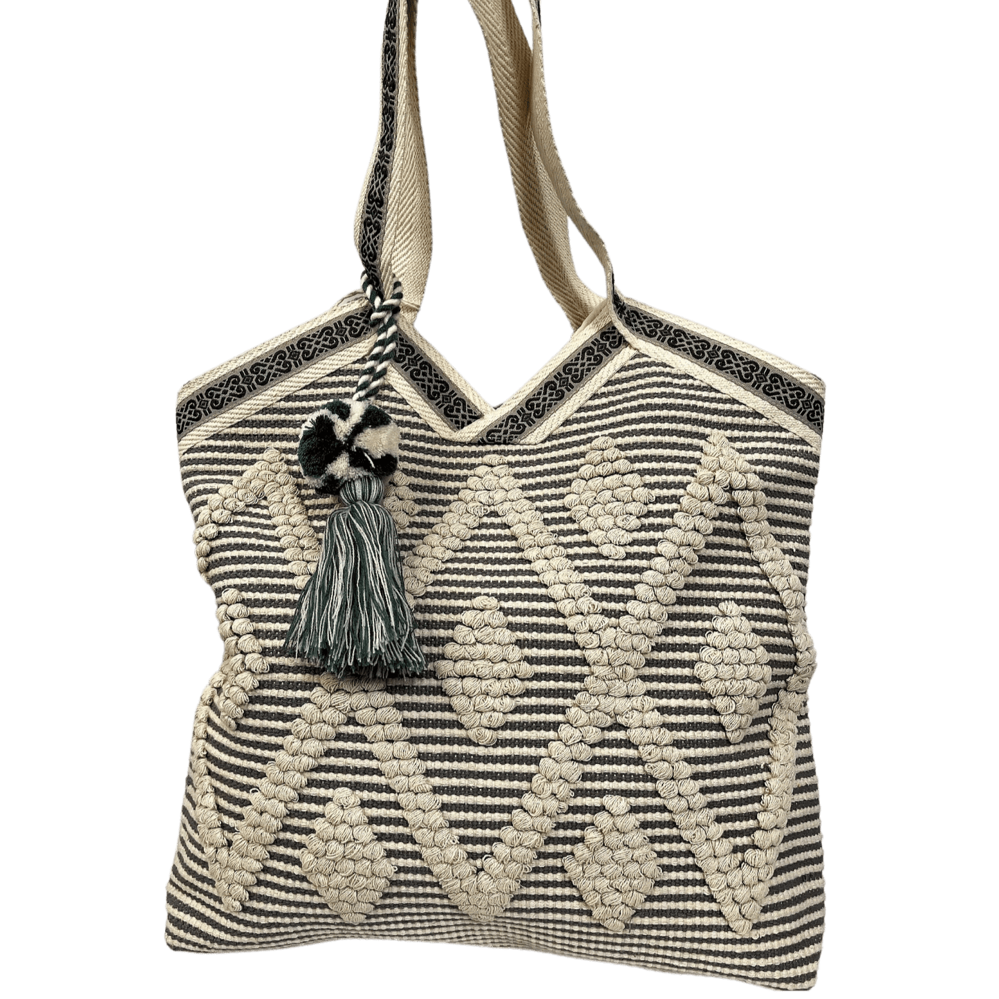Angel Premium Textured Diamond Tote