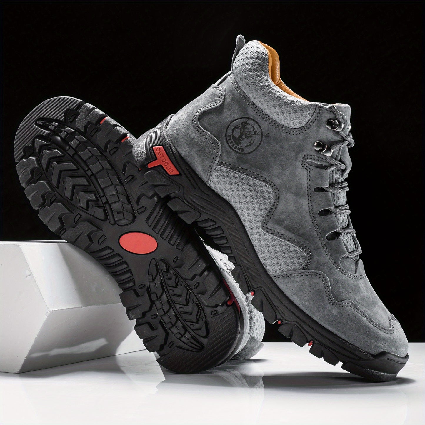 Flyland Mens Fashion Dress Boots Chukka Oxford Shoes