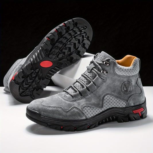 Flyland Mens Fashion Dress Boots Chukka Oxford Shoes