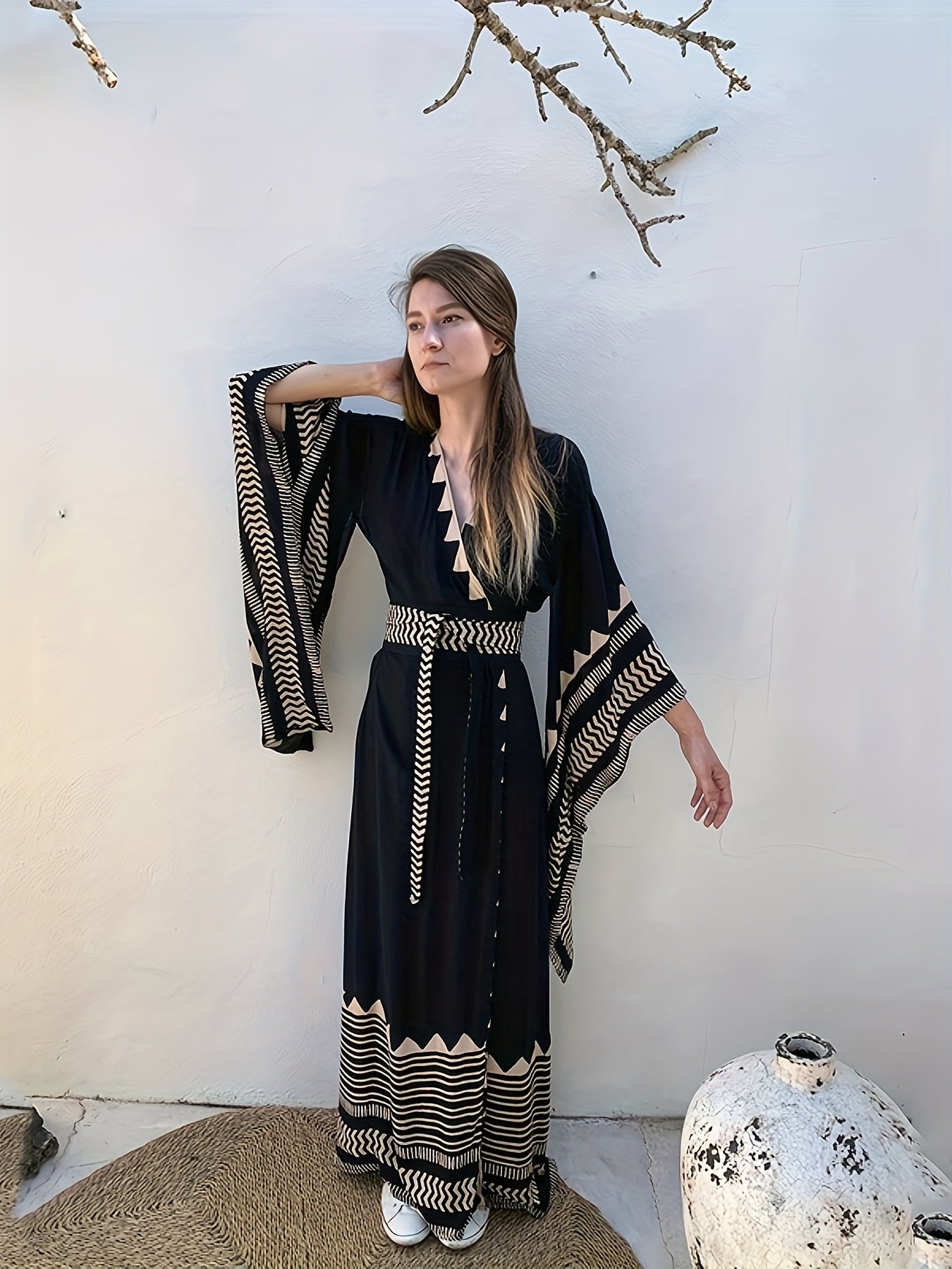 Bohemian Sun Protective Cardigan Cover Up for Vacations