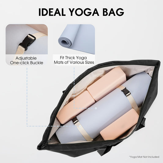 Blossom And Radiate Yoga Mat Bag With Shoes Wet Compartment