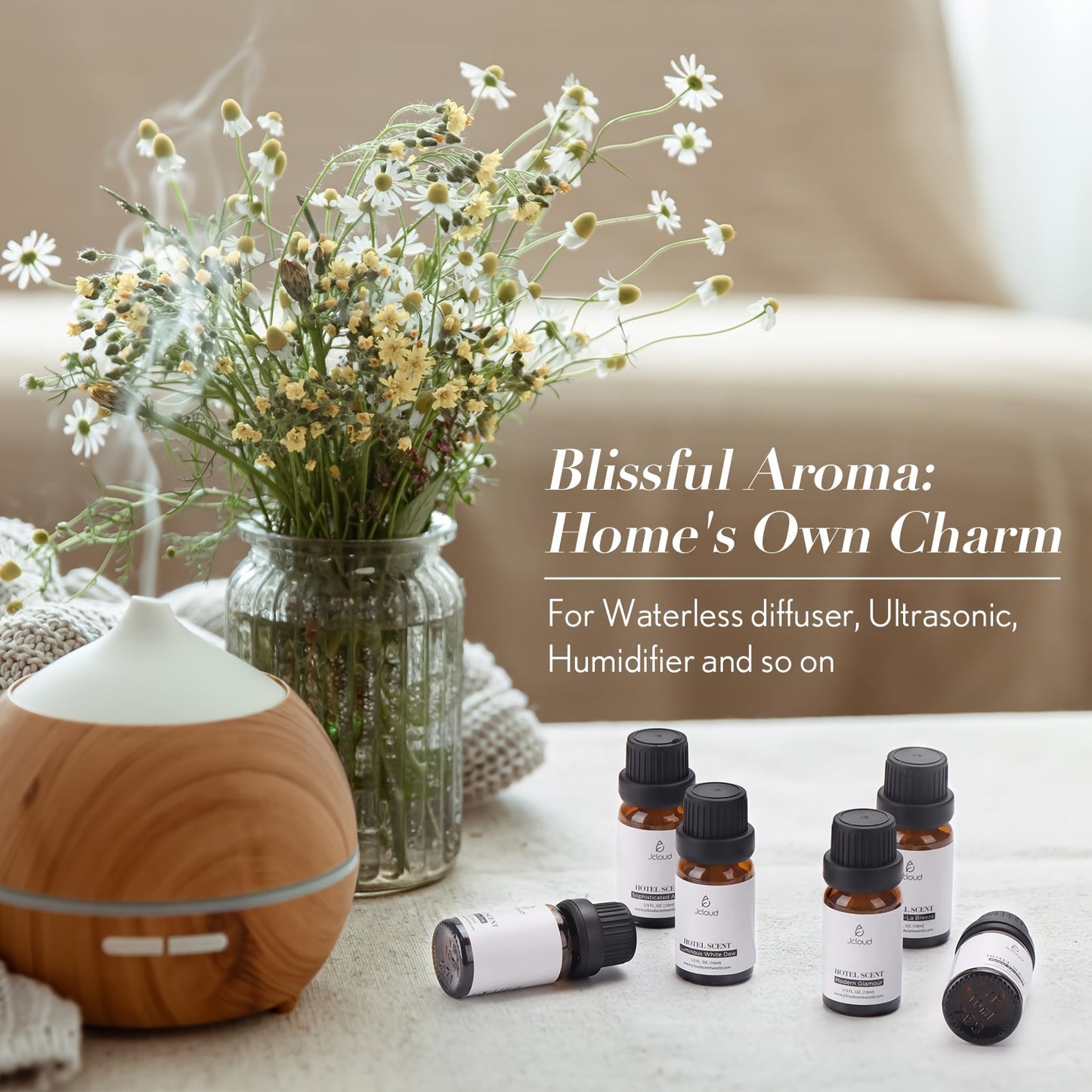 Blossom And Radiate Luxury Hotel Inspired Diffuser Oils Set