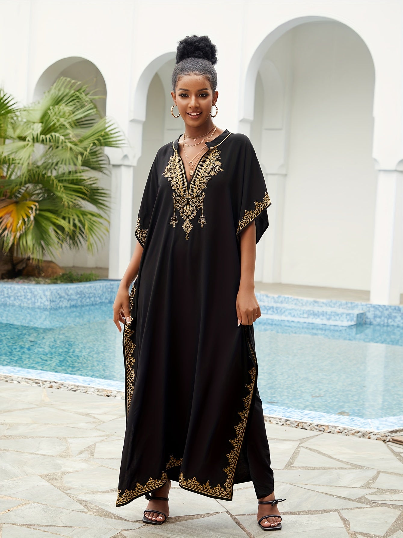 Bohemian Seaside Resortwear Embroidered Beachwear And Lightweight Jackets