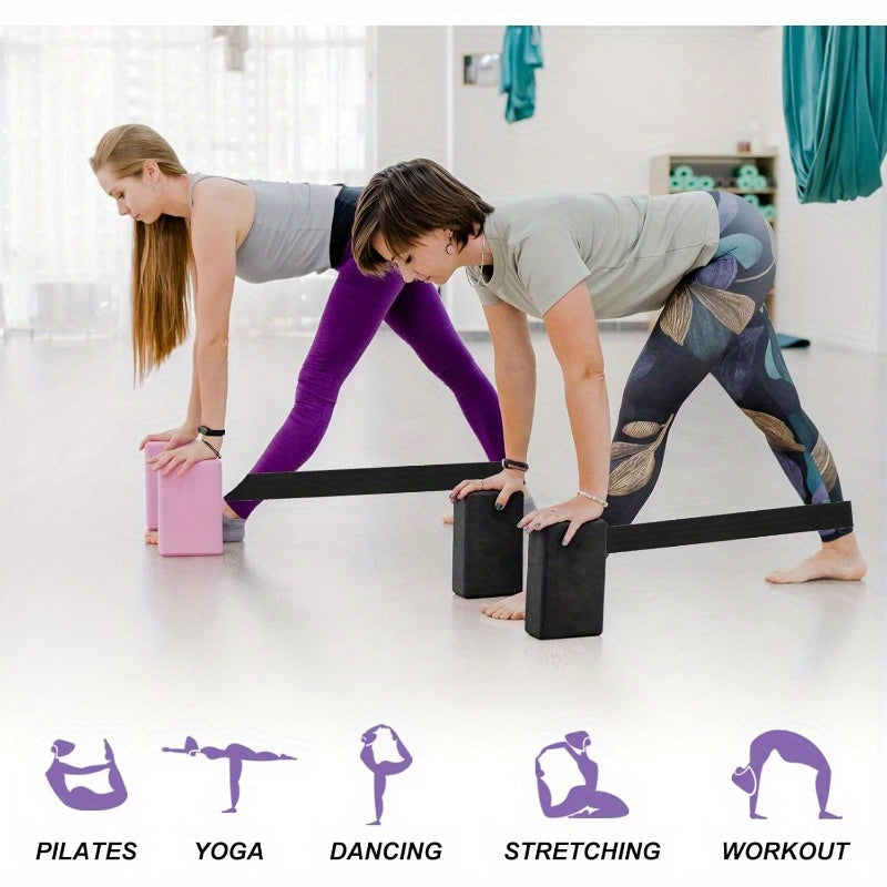 Patikil Yoga Blocks Set EVA Foam Non Slip High Density
