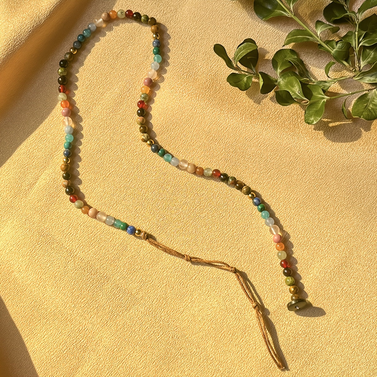 Blossom and Radiate TOEE ZUBY Bohemian Rose Quartz Necklace