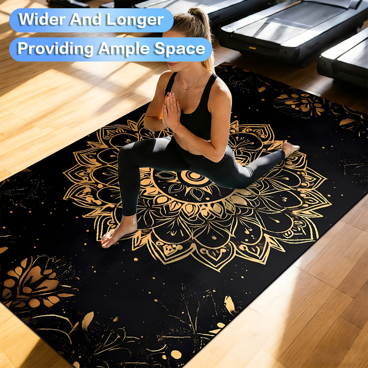 ZULIDA Yoga Mat For Fitness Training And Home Workouts
