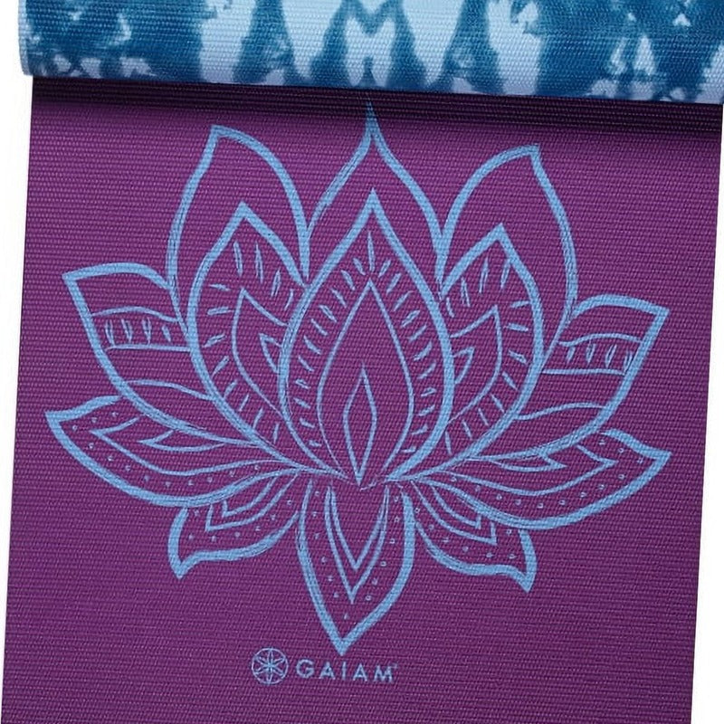 Yoga Ent Premium Print Reversible Yoga Mat For Lotus