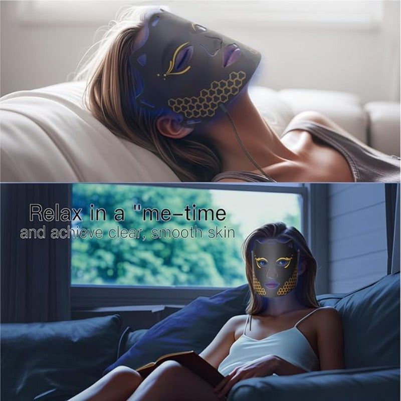 FlaoAito Red Light Therapy Mask LED Facial Device Pro