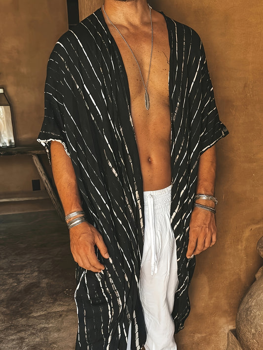 Blossom And Radiate Men Resort Kimono Wear For Vacations