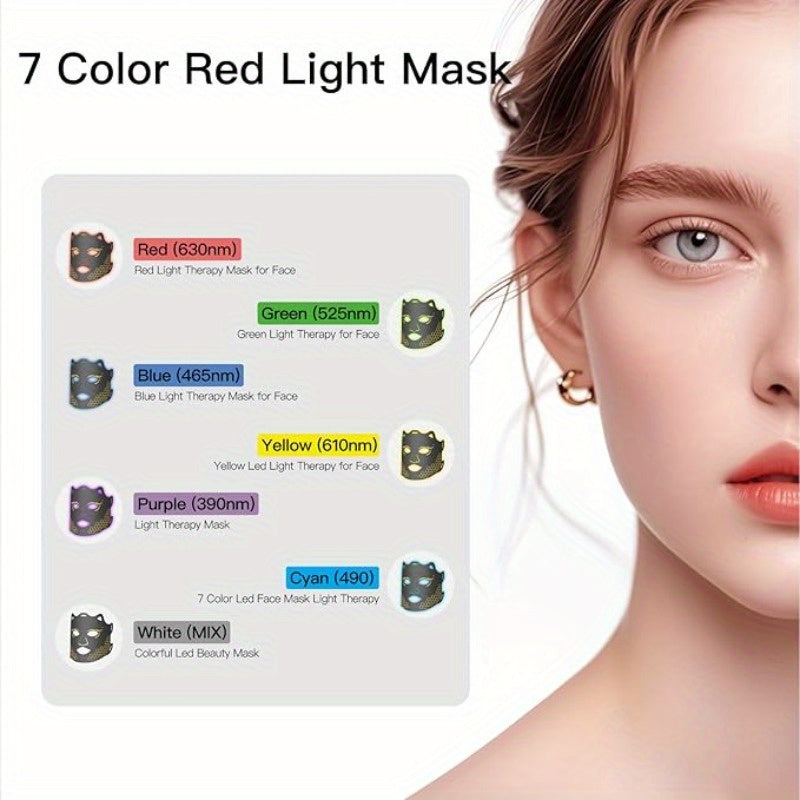 FlaoAito Red Light Therapy Mask LED Facial Device Pro