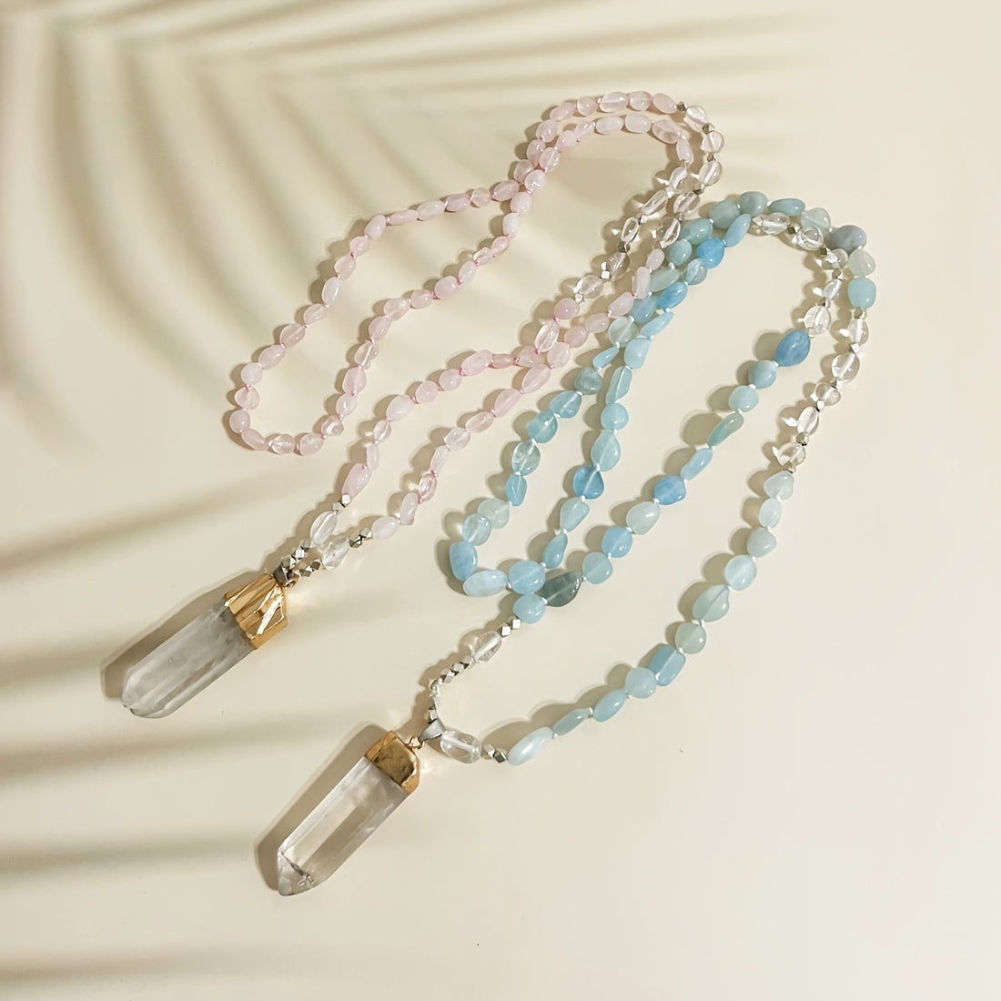 NEULRY Bohemian Beaded Teardrop Pendants