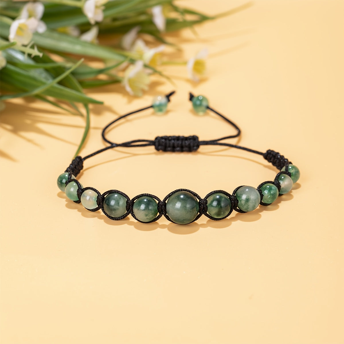 Handmade Bohemian Adjustable Tiger Eye Amethyst Bracelet