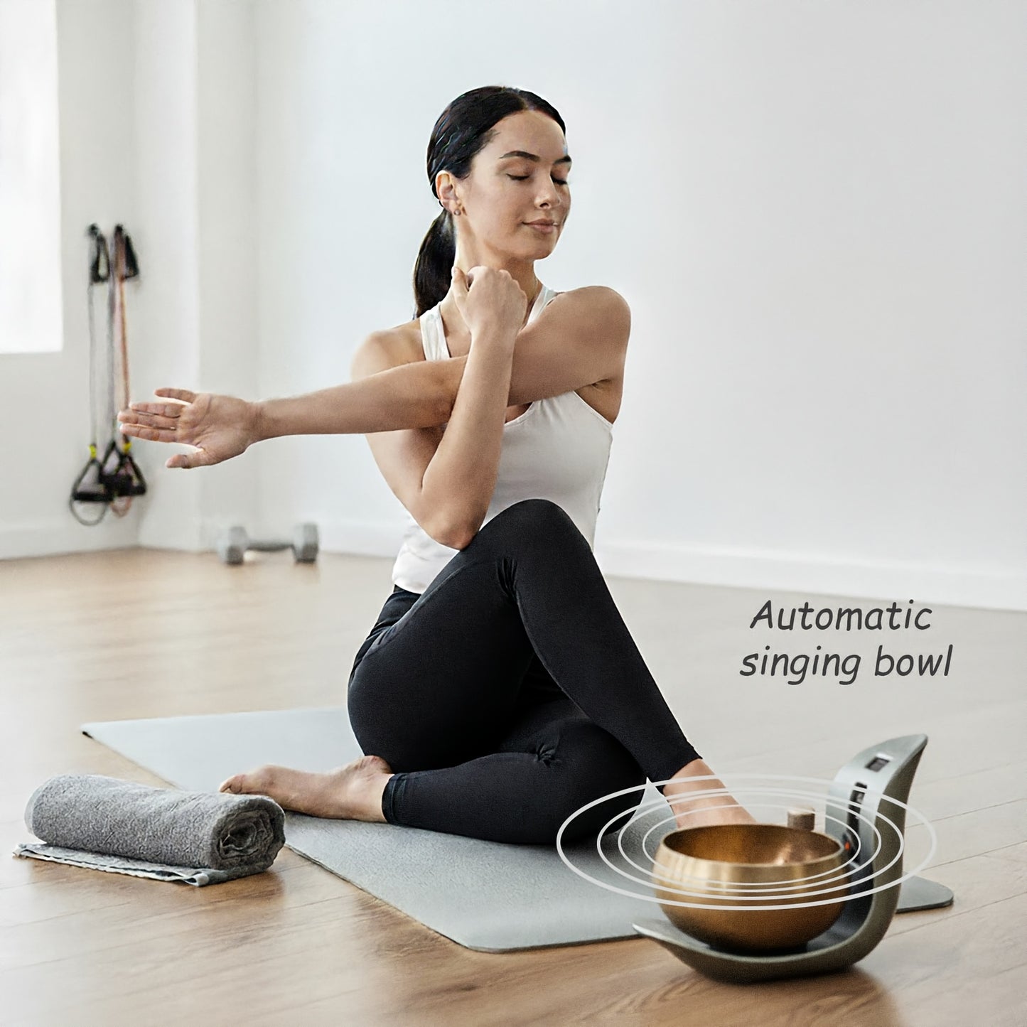 Automatic Tibetan Singing Bowl With Auto Activation