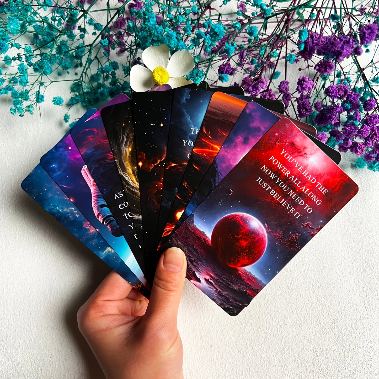 TZXAMSEZ Higher Self Messages Oracle Cards Deck Spirit