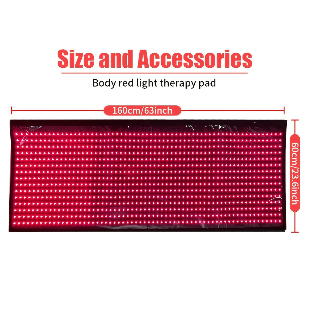 CABPAY Red Light Therapy Pad 660nm 850nm for Whole Body